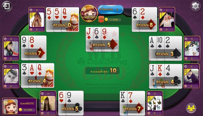 Quy trình đặt cược PokDeng online tại Kubet